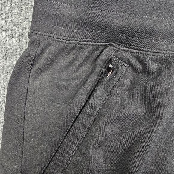 Gilly Hicks Go Recharge Men's Athletic Shorts L Black Gym Running Zipper Pockets - Picture 7 of 9